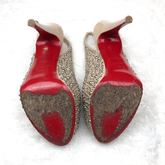 CHRISTIAN LOUBOUTIN | Star Prive Studded Pumps - Picture 4 of 8